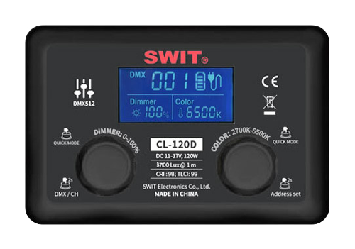SWIT CL-120D 120W 2:1 Bi-Colour SMD LED Panel Light